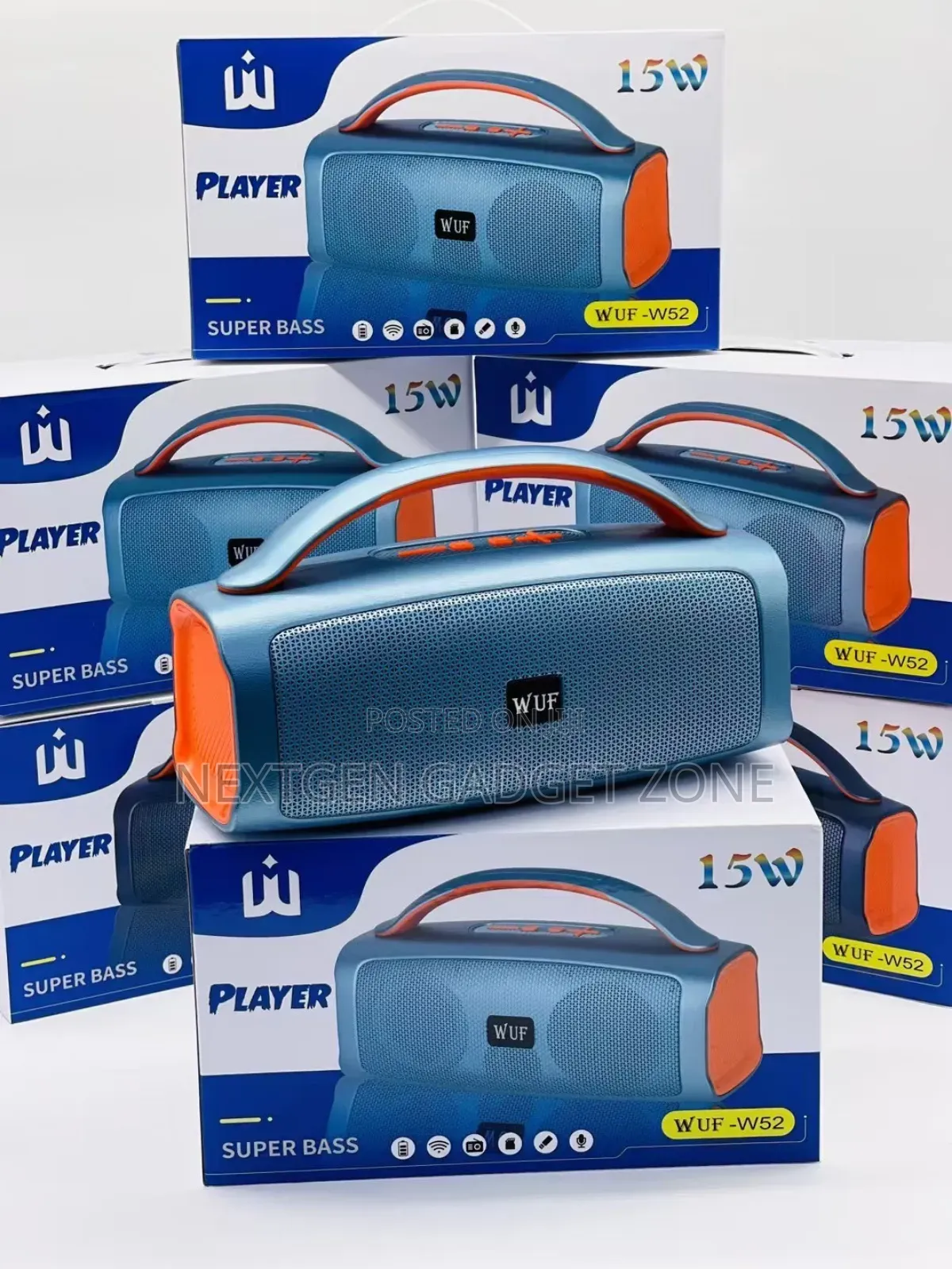 Wuf Super Bass Portable Wireless Speaker