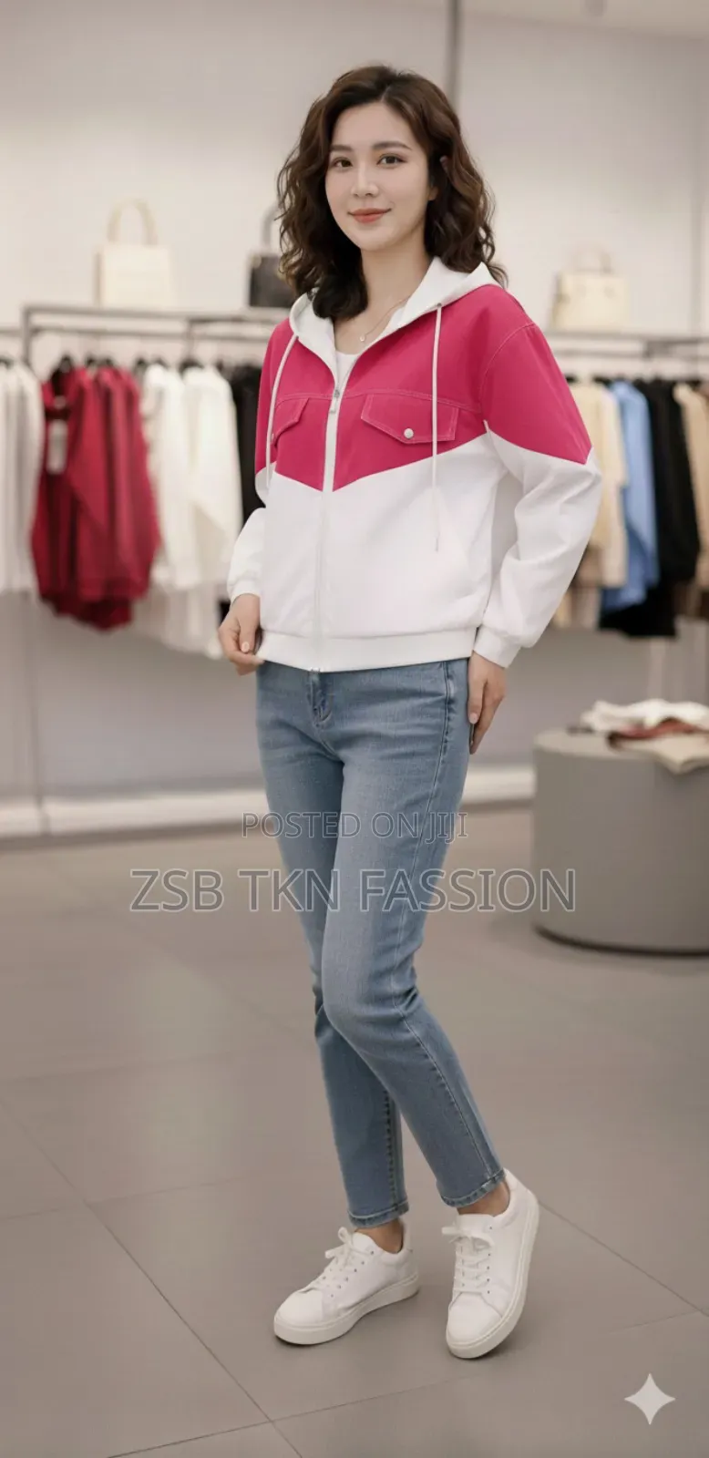 Ladies Stylish Denim Jacket High Quality