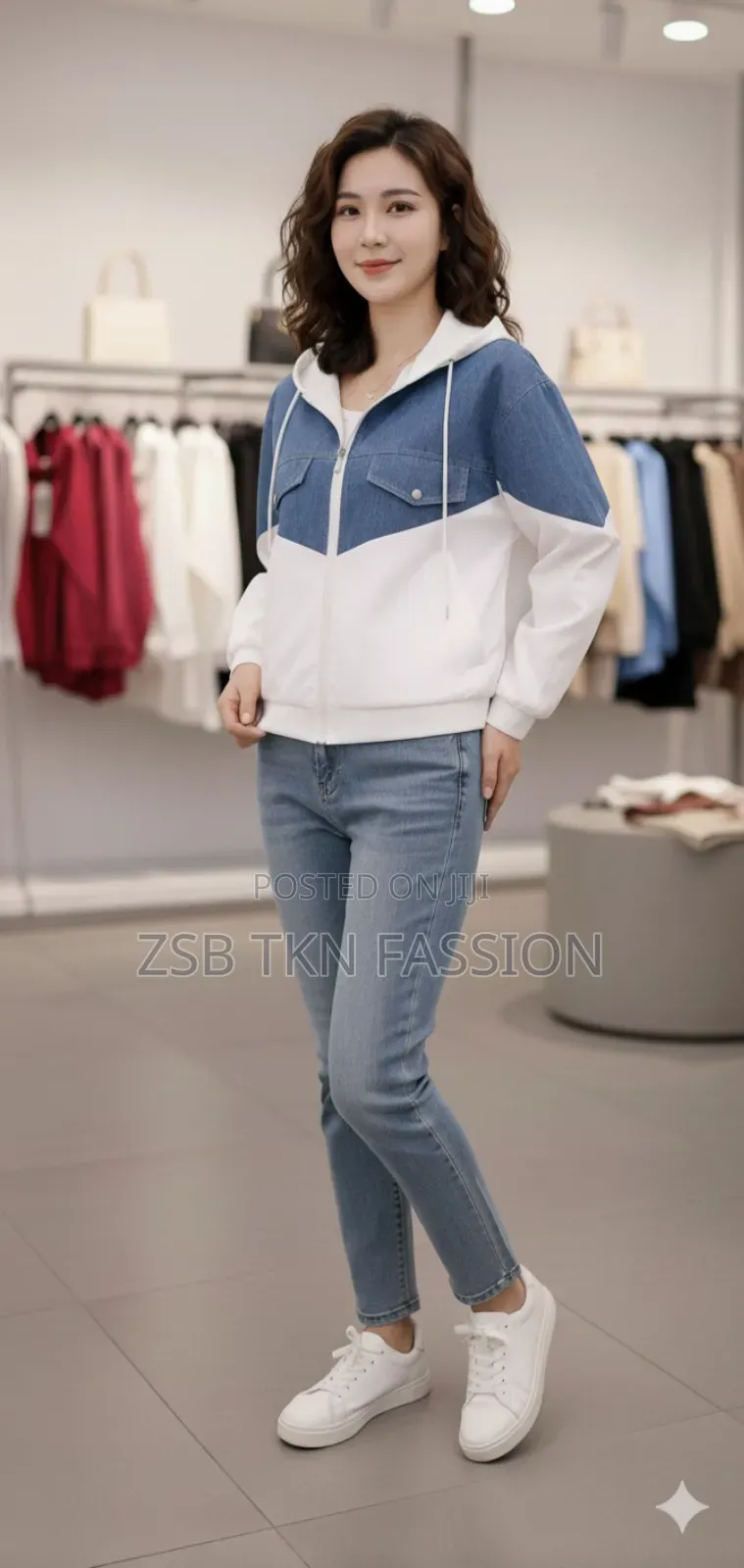 Ladies Stylish Denim Jacket High Quality