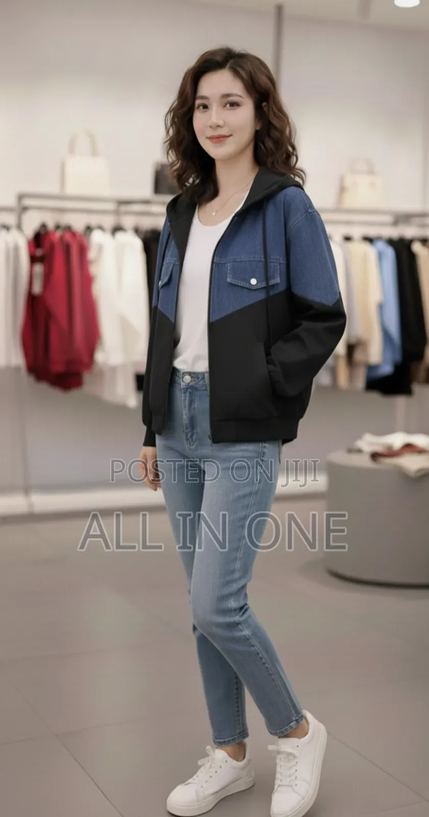 Ladies Stylish Denim Jacket High Quality Collection