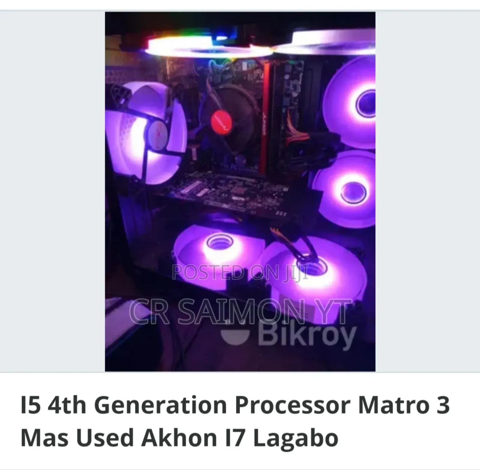 I5 4th Generation Processor Matro 3 Mas Used Akhon I7 Lagabo