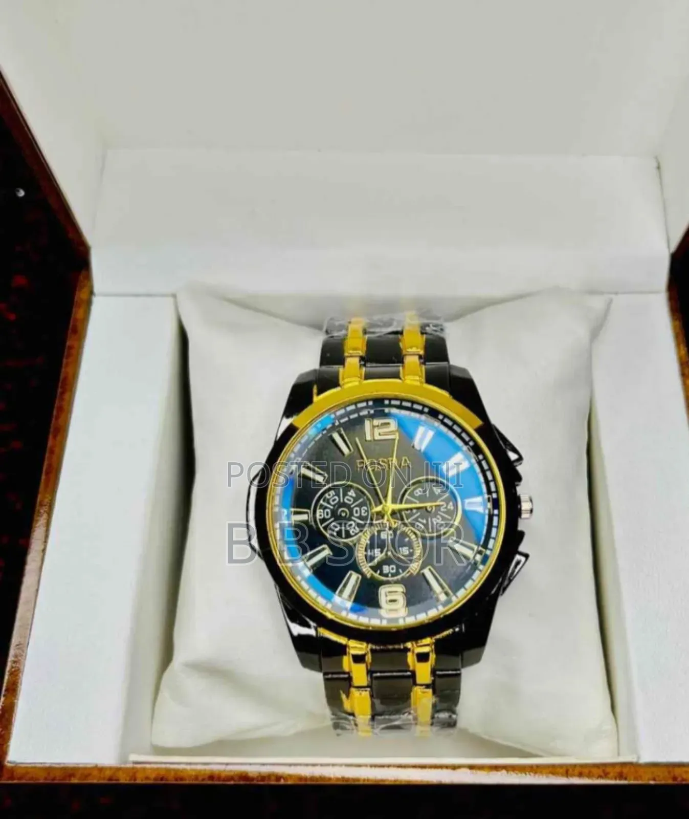 Rosra Men's Stainless Steel Fashion Watch for Men