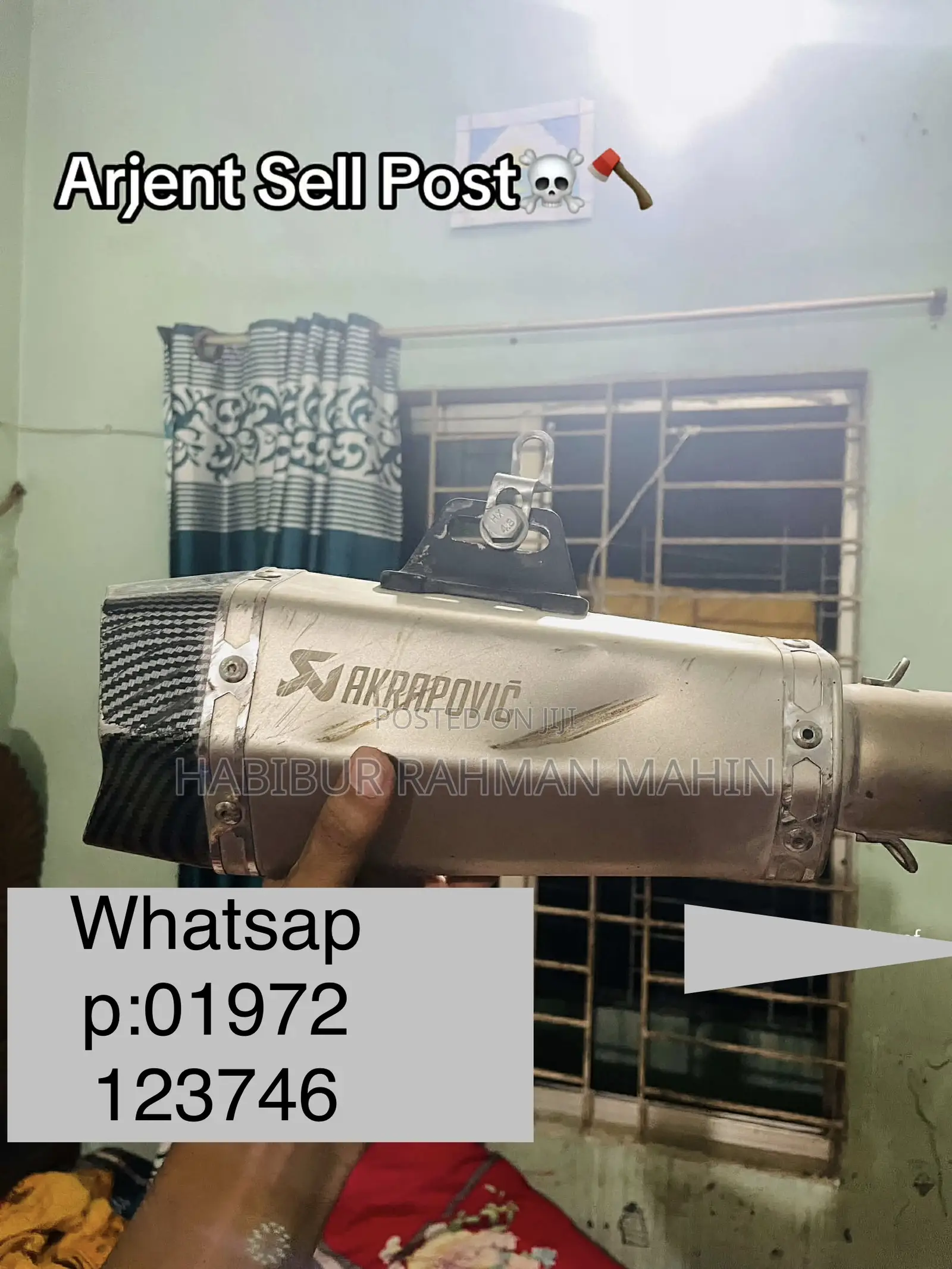 Akrapovic R6 With Bend Pipe