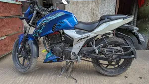 Photo - TVS Apache 160 4V 2019 Blue