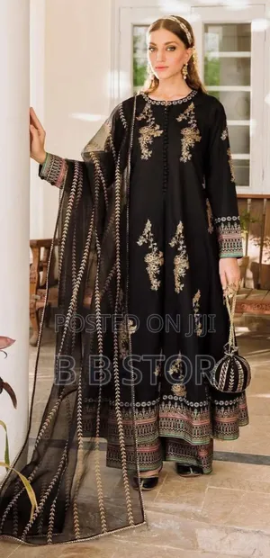 Photo - Ready Made Afsan Print Three Piece Fabris : Pure Cotton