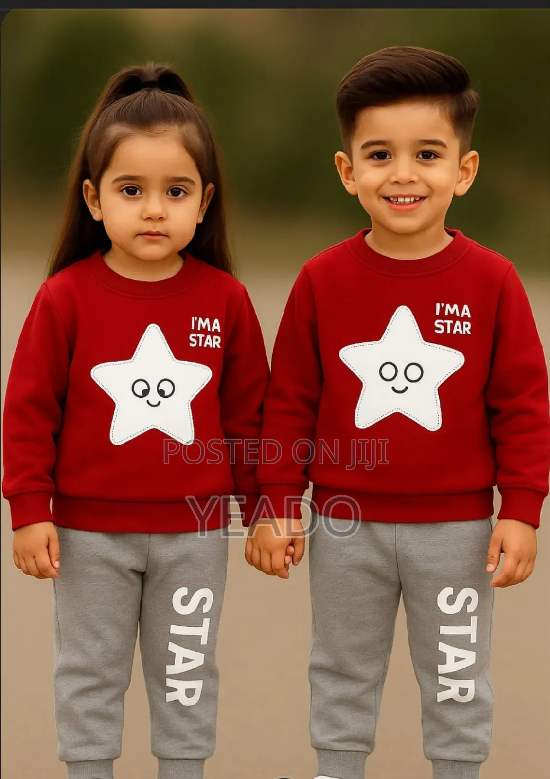 Elegant Stylish Baby Sweetshart and Trouser Set