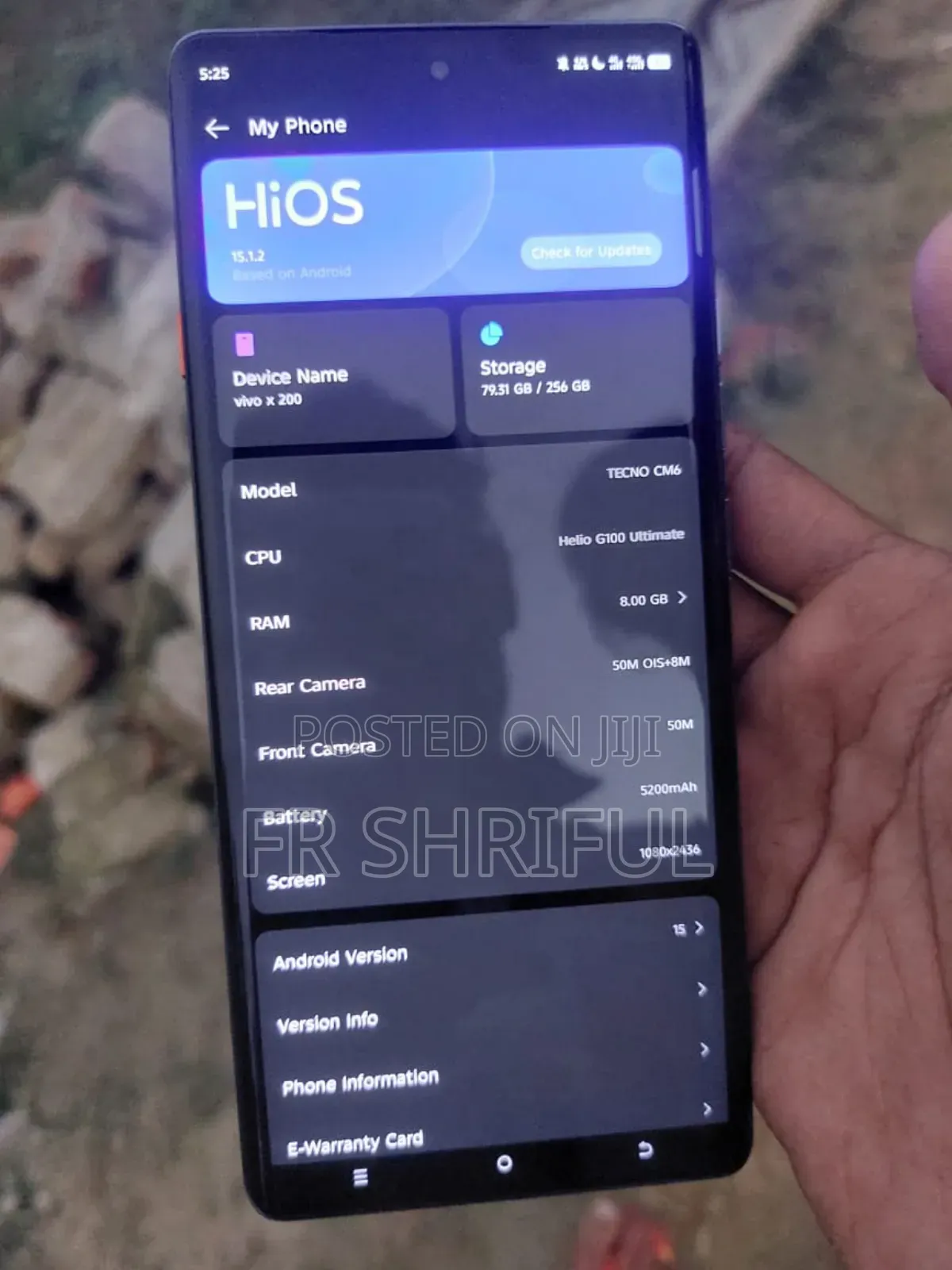 Tecno Camon 40 Pro 256 GB Black