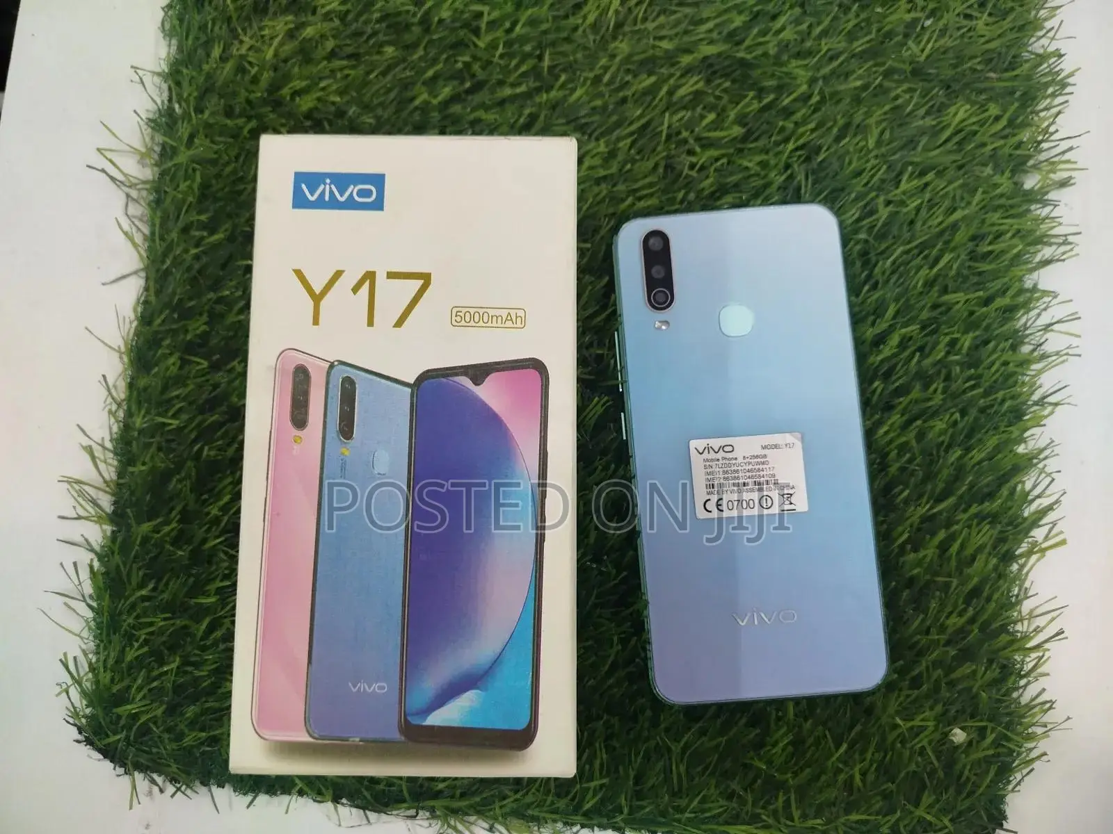 Vivo Y17 256 GB Blue