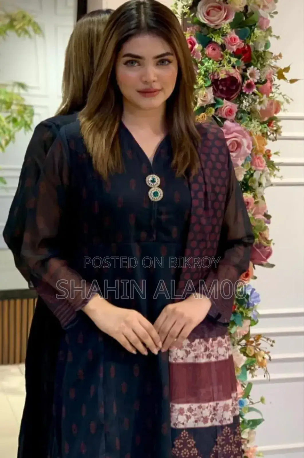 জর্জেট থ্রি পিস