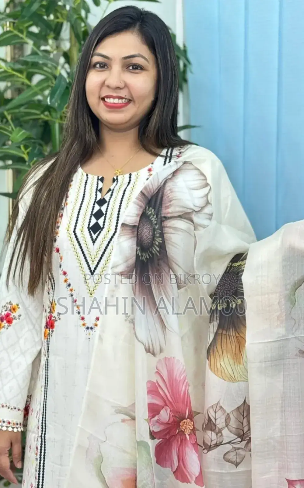 ডিজিটাল প্রিন্ট থ্রি পিস