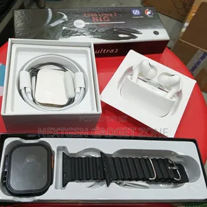 কম্বো প্যাক অফার – T900 Ultra 2 Smart Watch+Airpods Pro(Dubai Edition)