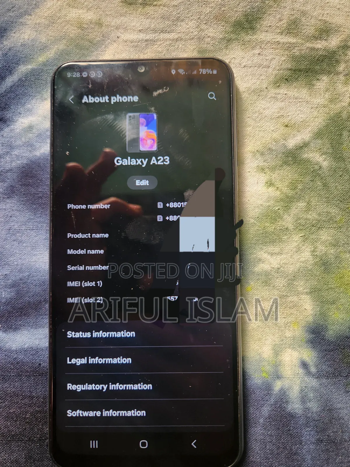 Samsung Galaxy A23 128 GB Gray