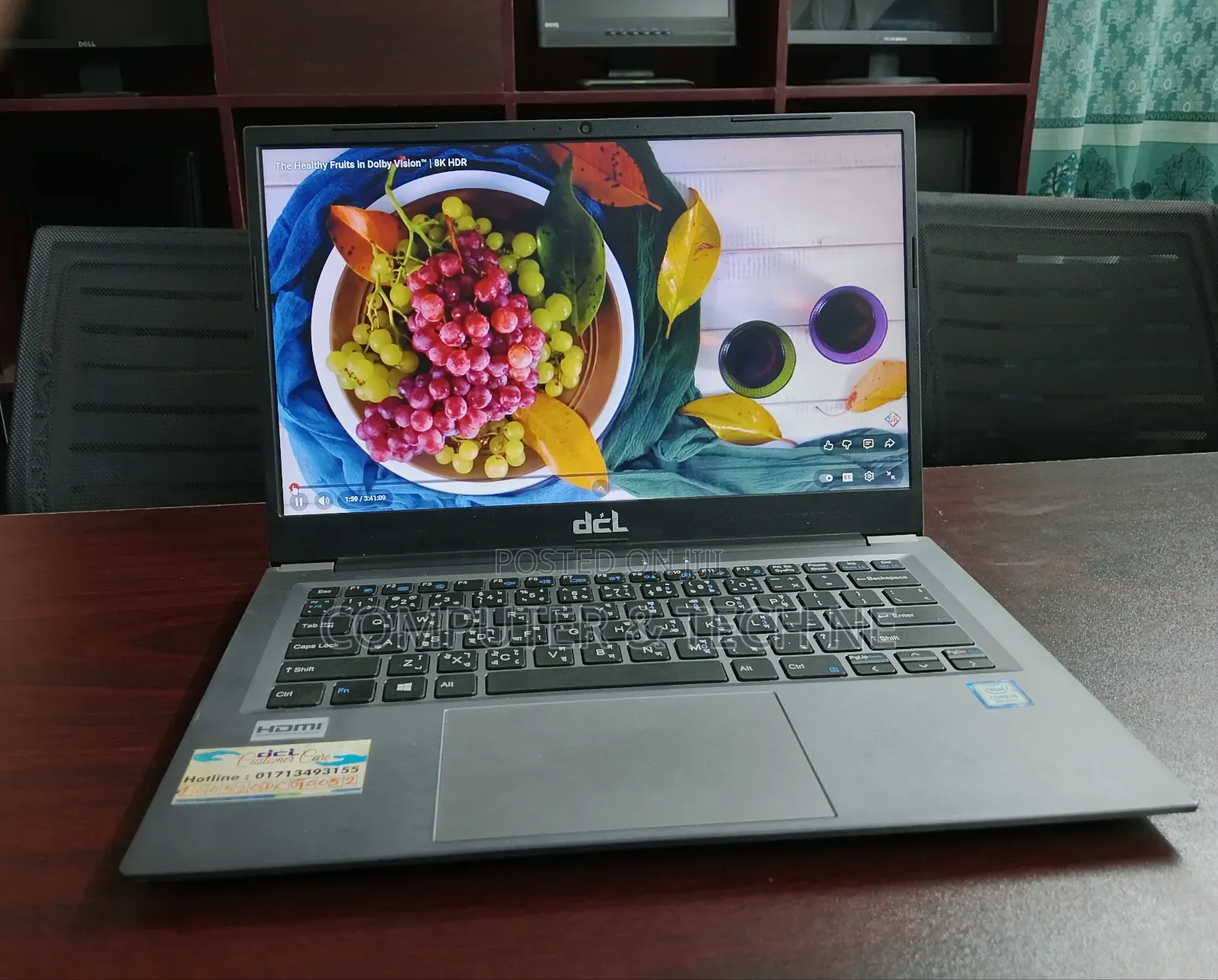 Laptop 8GB Intel Core I3 SSD 256GB