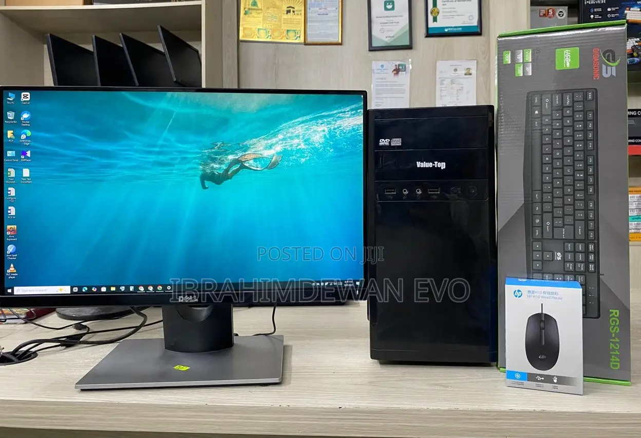 Desktop Computer Asus 8GB Intel Core I3 SSD 250GB