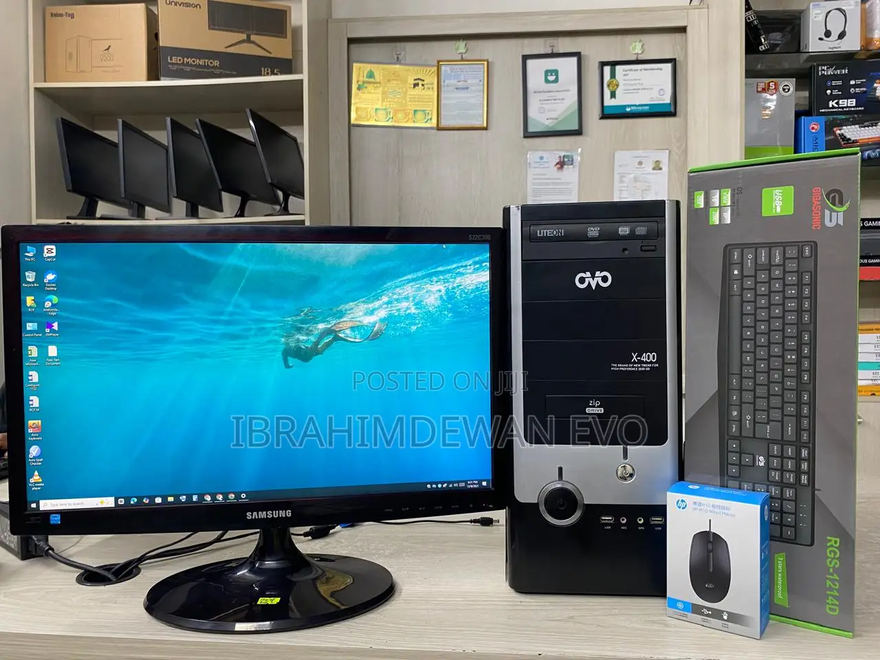 Desktop Computer Asus 4GB Intel Core I3 HDD 500GB