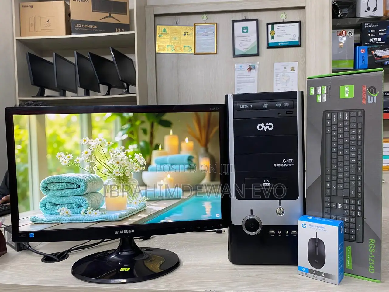 Desktop Computer Asus 4GB Intel Core I3 HDD 500GB