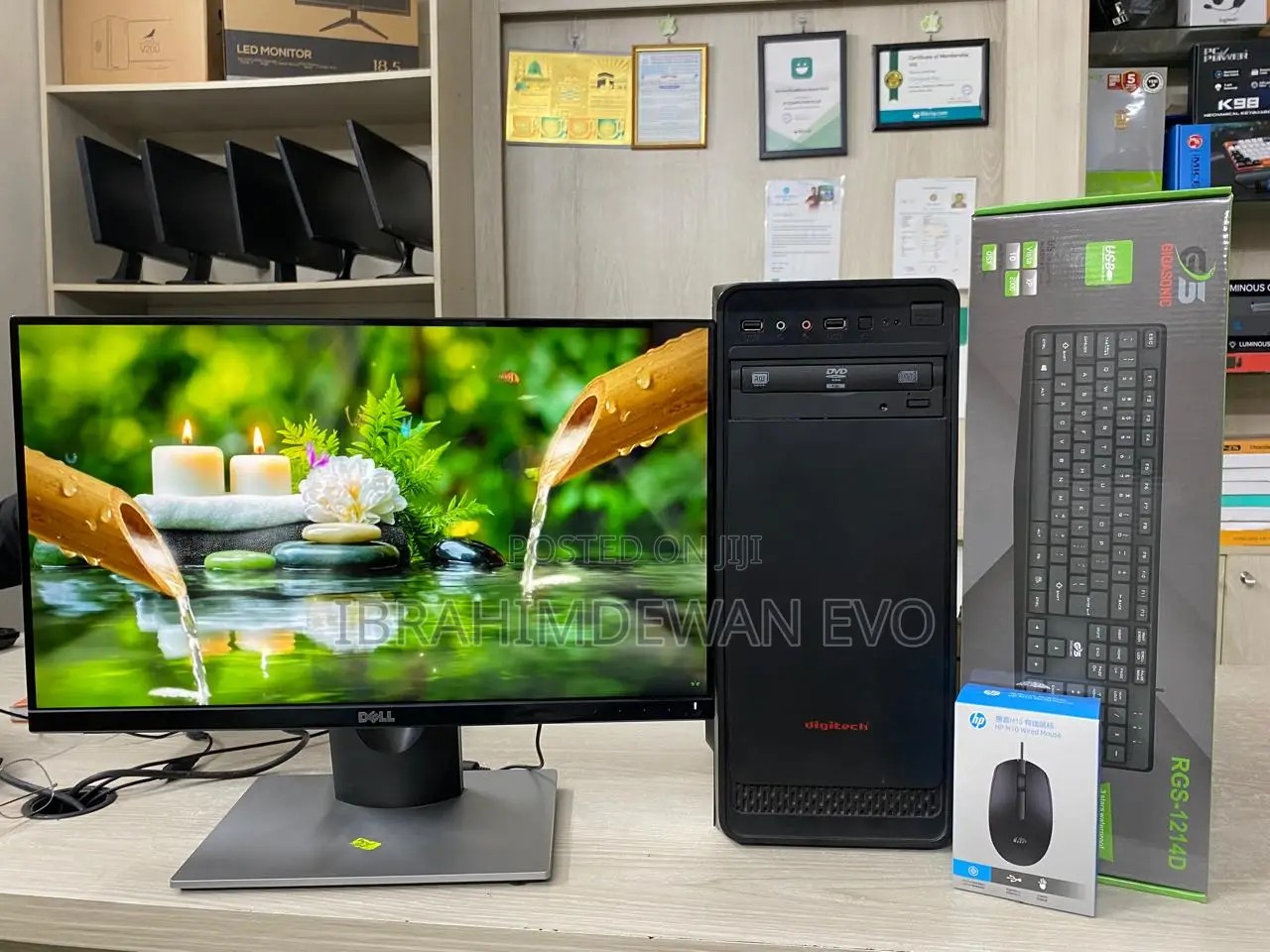 Desktop Computer Asus 4GB Intel Core I5 SSD 250GB