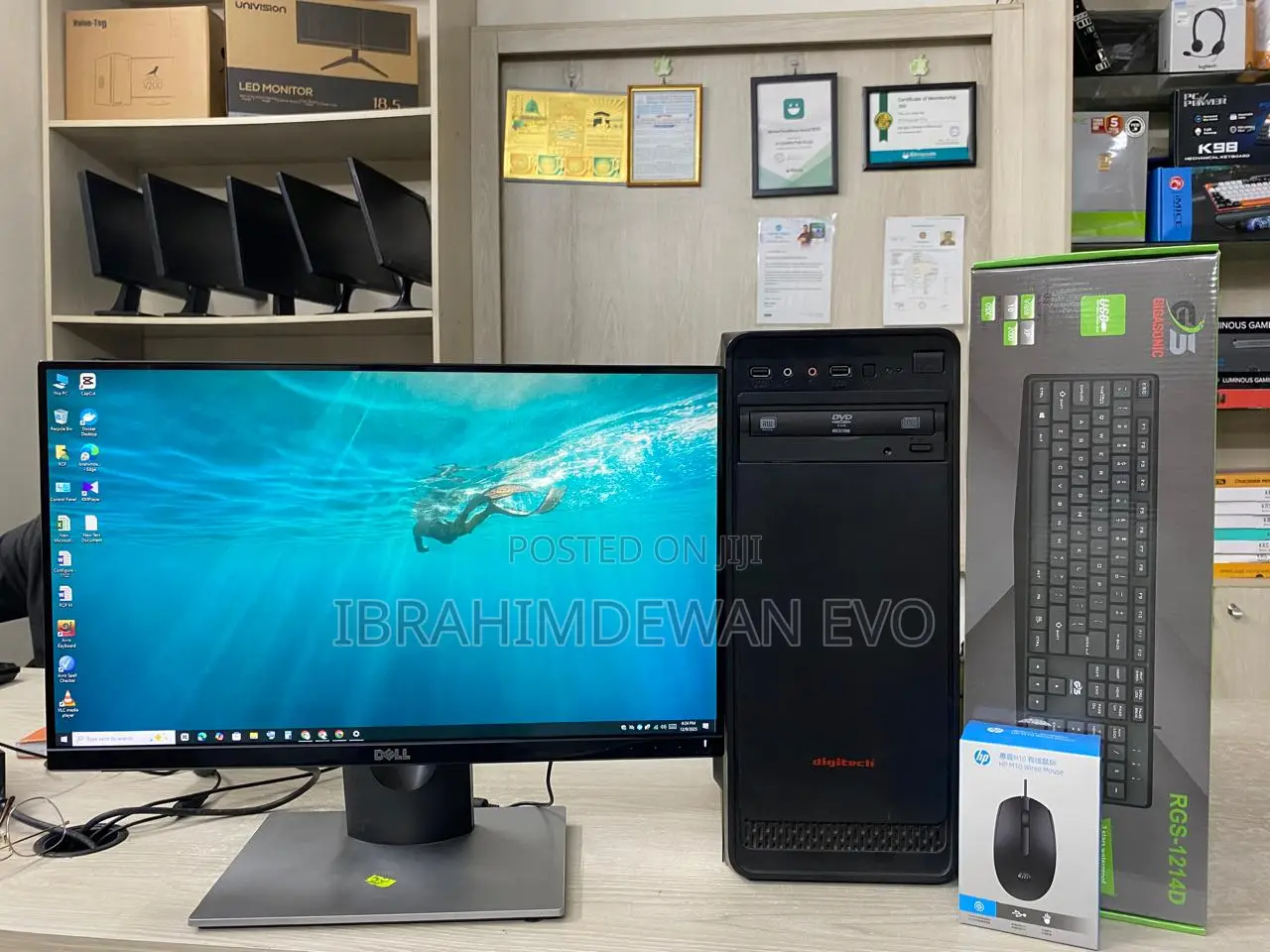 Desktop Computer Asus 4GB Intel Core I5 SSD 250GB