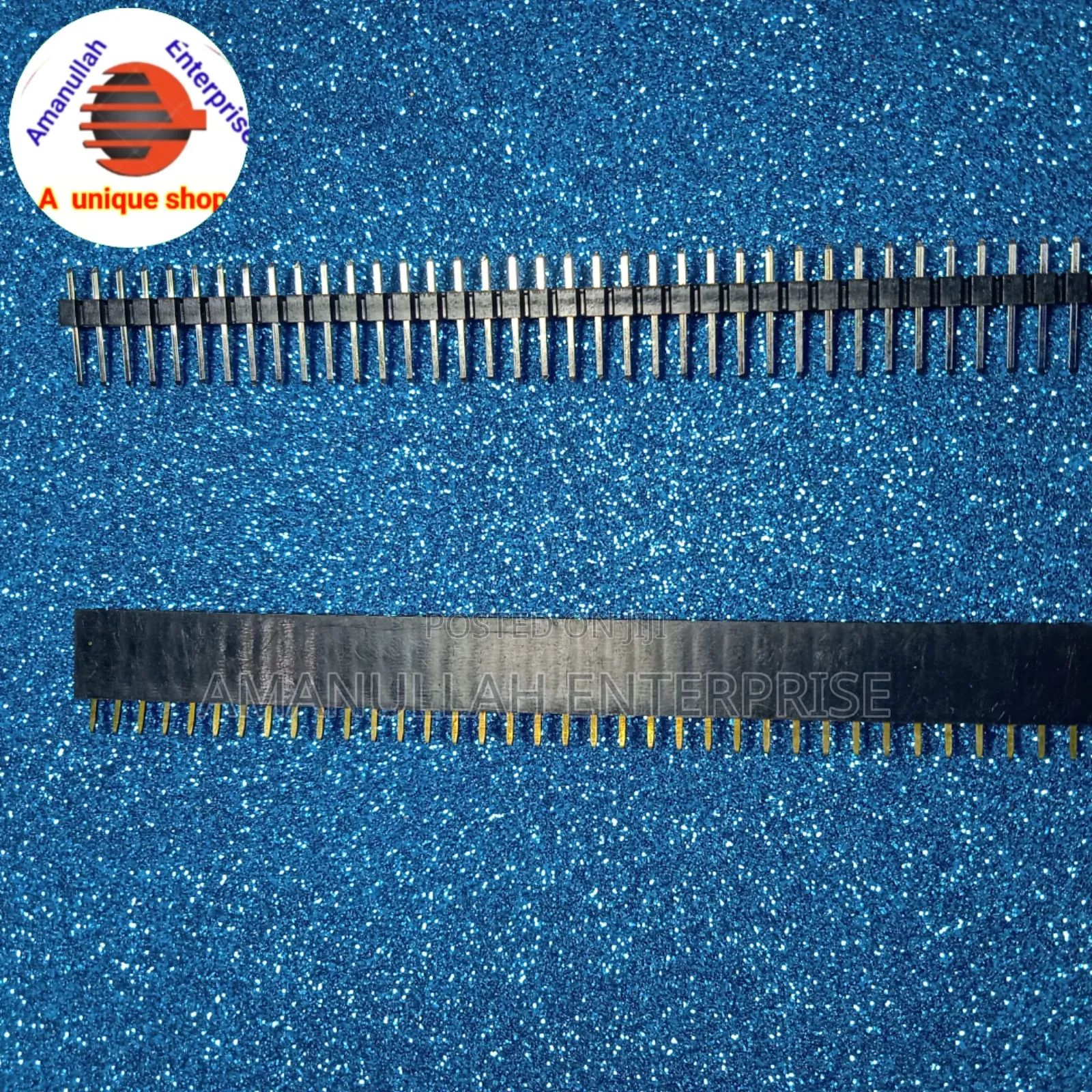 Male/Female Pin Header Connectors Used In Electronics Projects.