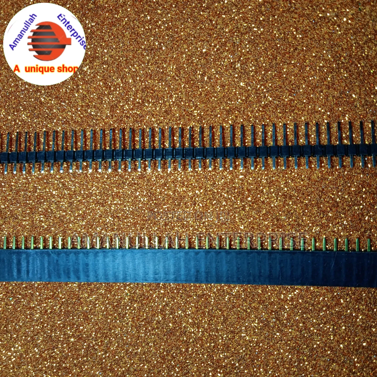 Male/Female Pin Header Connectors Used In Electronics Projects.