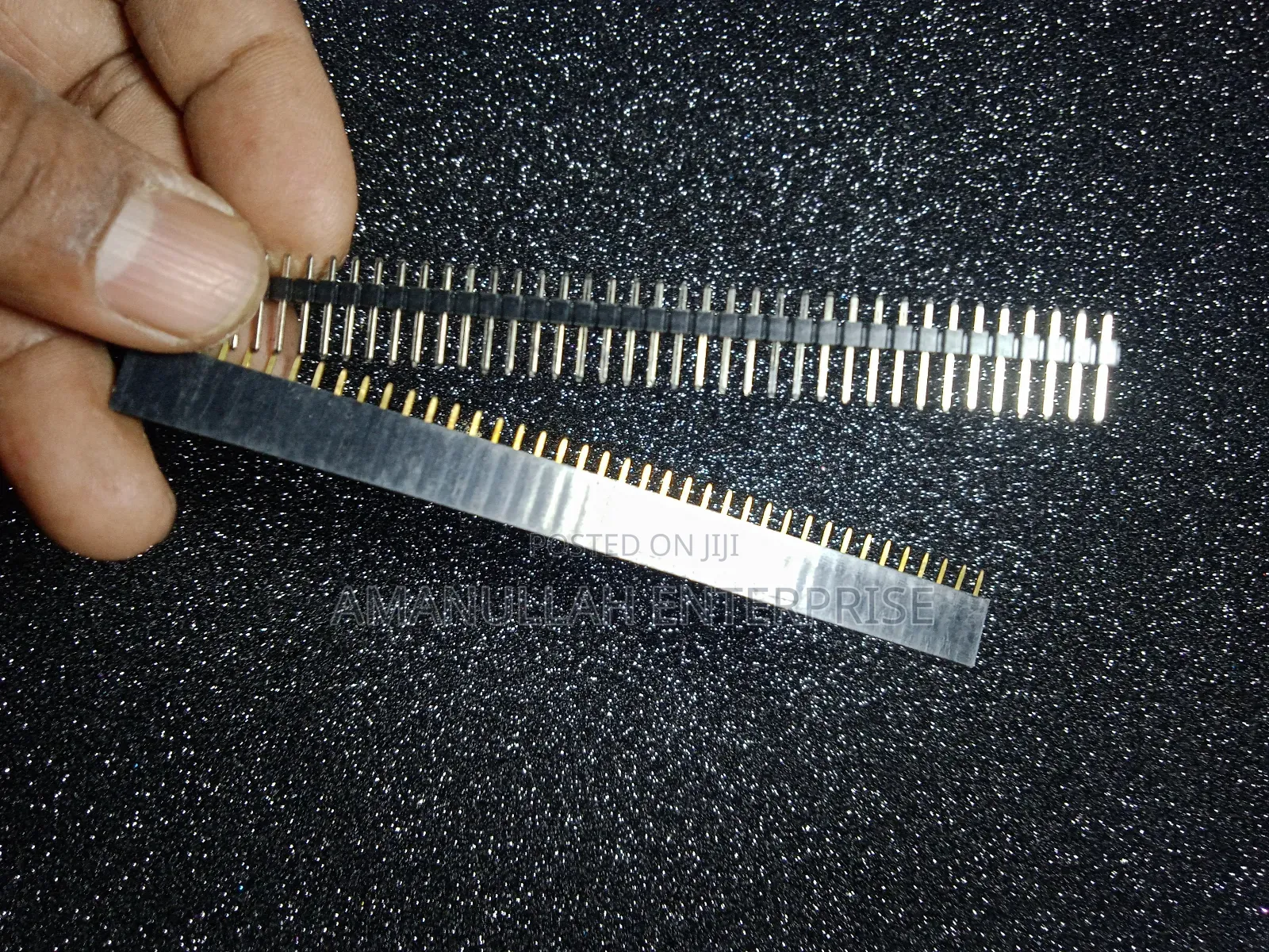 Male/Female Pin Header Connectors Used In Electronics Projects.