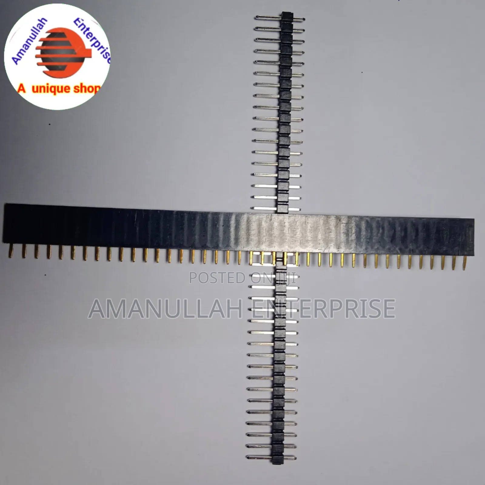 Male/Female Pin Header Connectors Used In Electronics Projects.