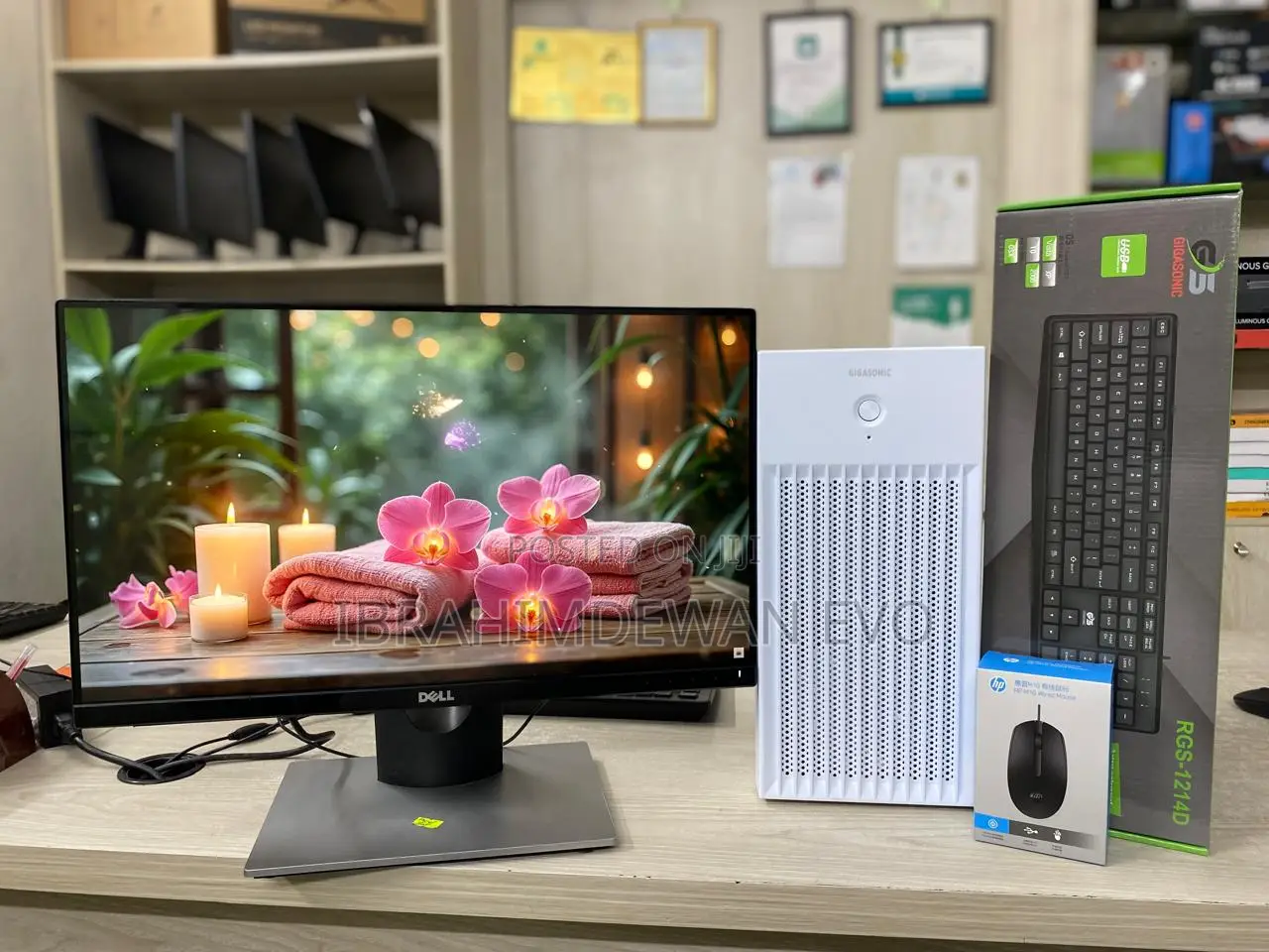 Desktop Computer Asus 8GB Intel Core I3 SSD 128GB