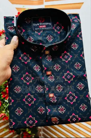 Photo - Cotton Printed Panjabi