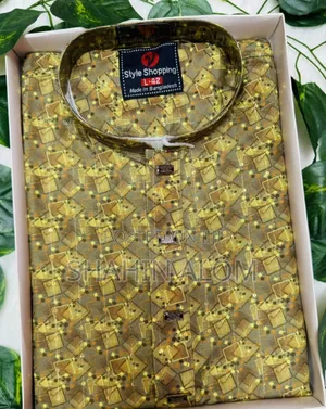 Digital Print Cotton Panjabi