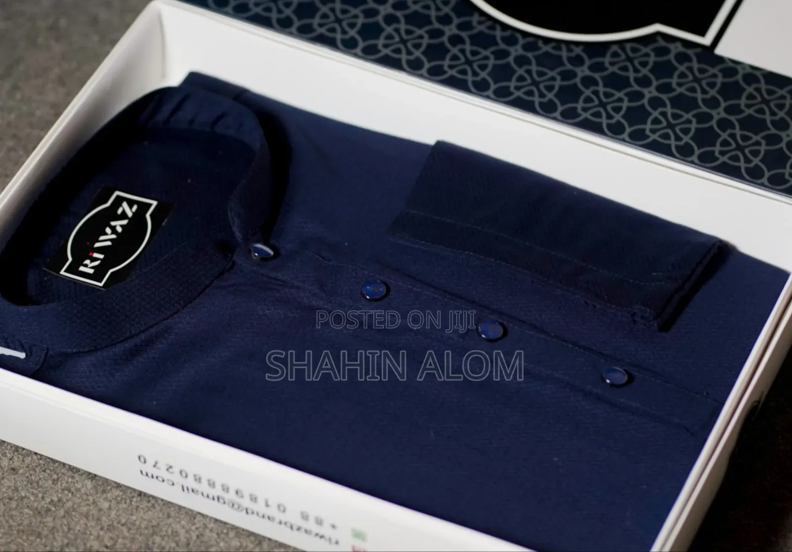 Premium Cotton Print Panjabi