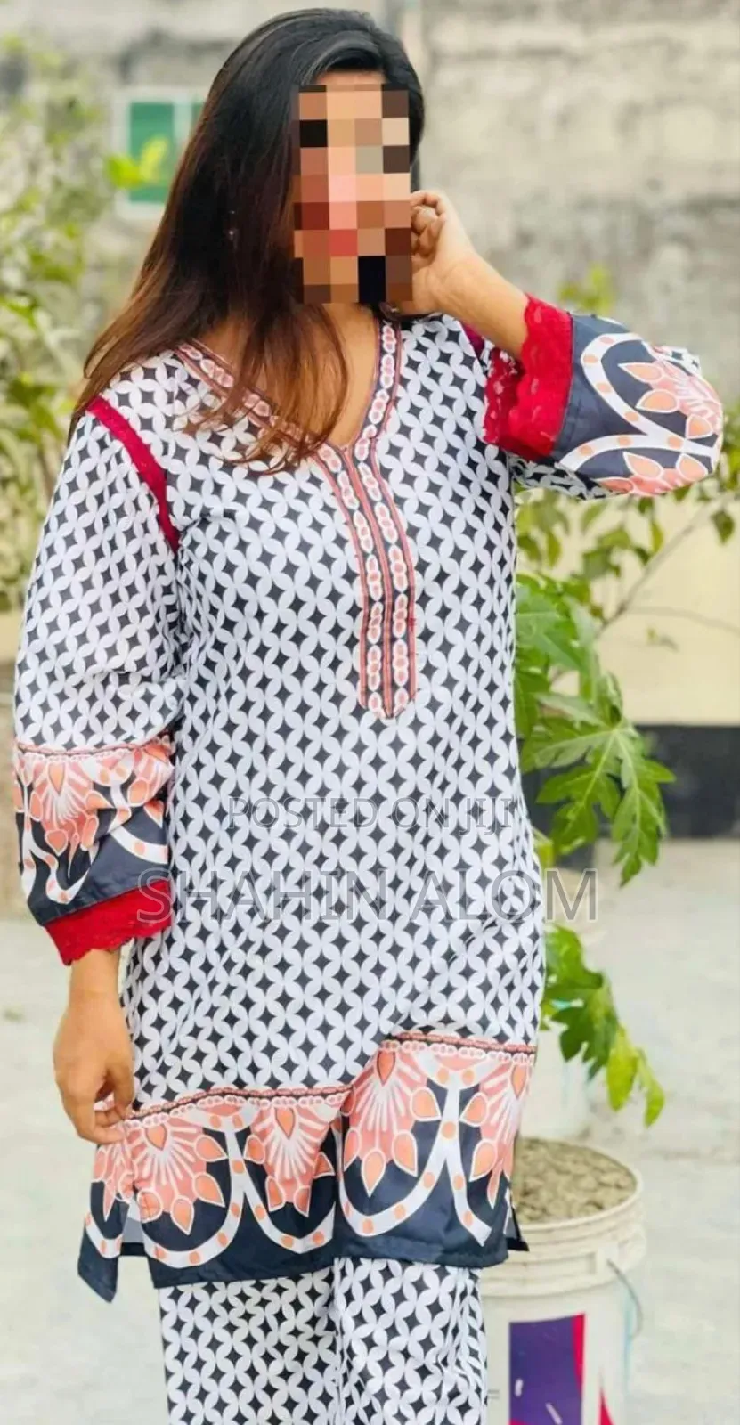 Dubai Silk Digital Print 2 Pis