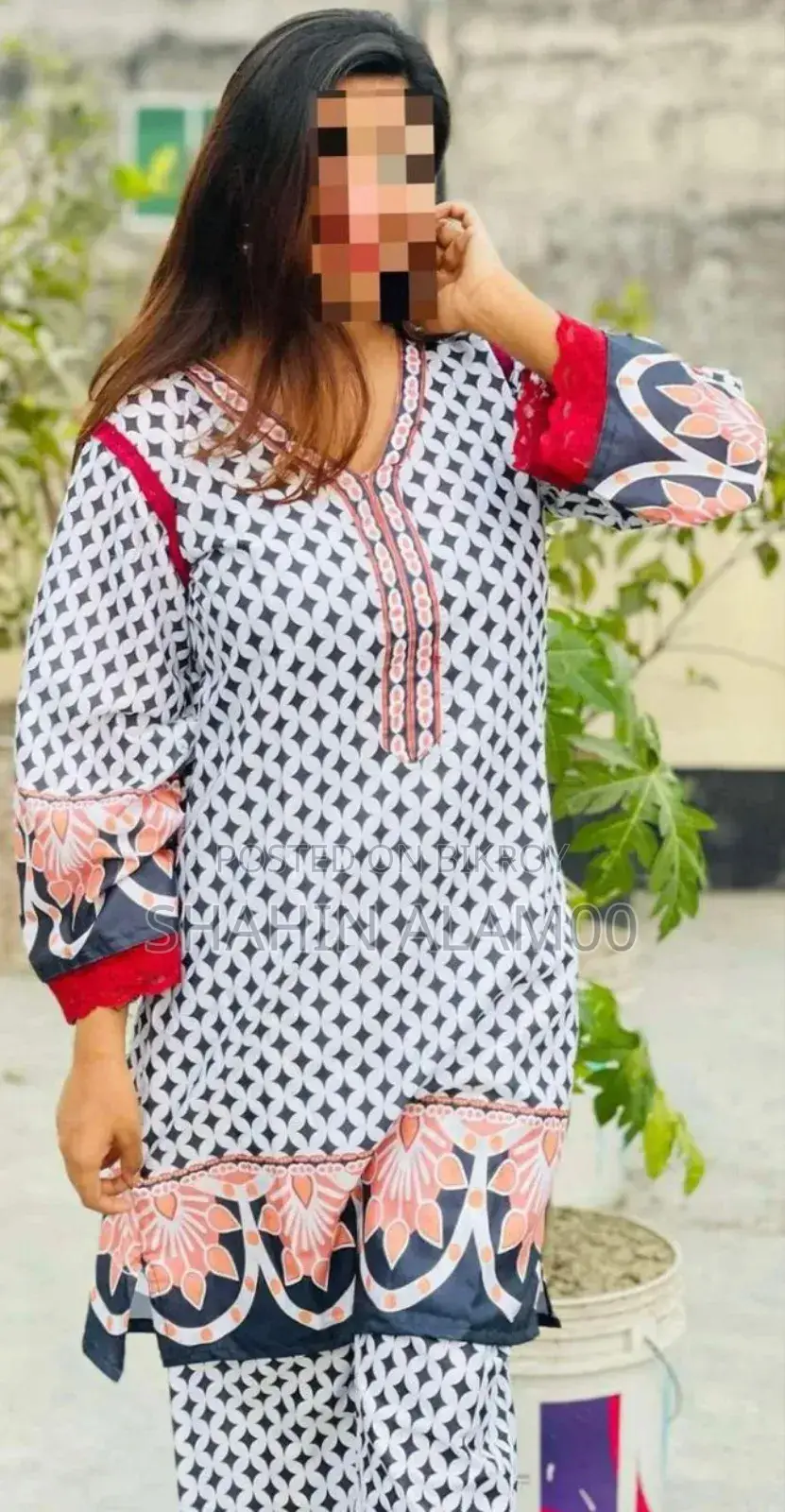 দুবাই সিল্ক ডিজিটাল প্রিন্ট ২ পিস