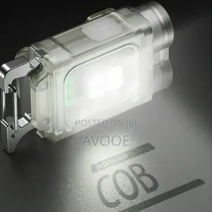 Photo - Smart Rechargeable Keychain Torch Cob Flashlight