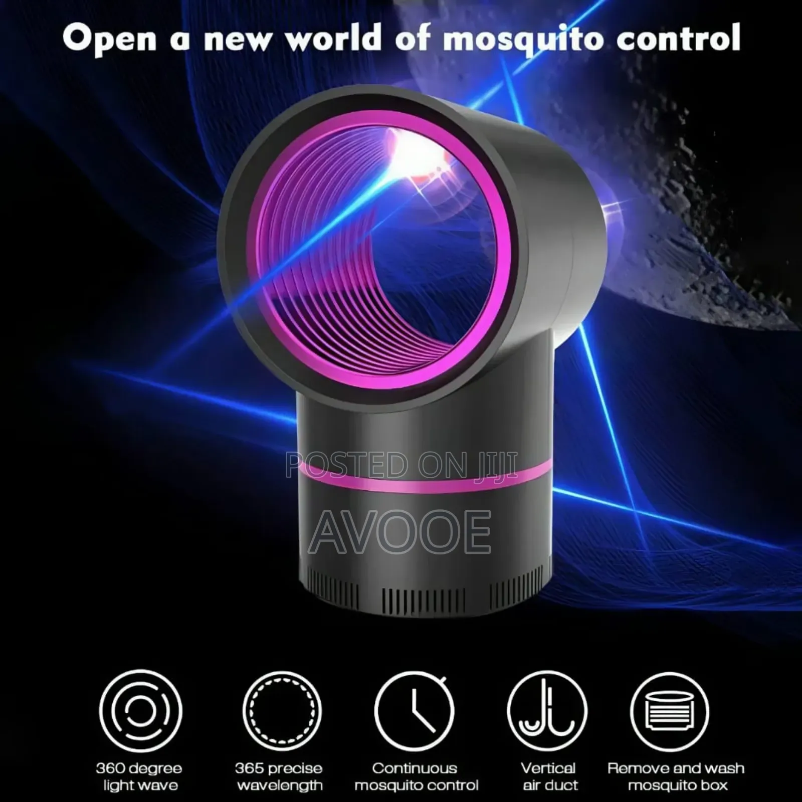 Chargeable Electric Mosquito Repellent Light Non-radiation Mute Killer