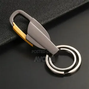 Photo - Personalized Keychain Key Chain Ring Holder Waist Hanged Key Holder