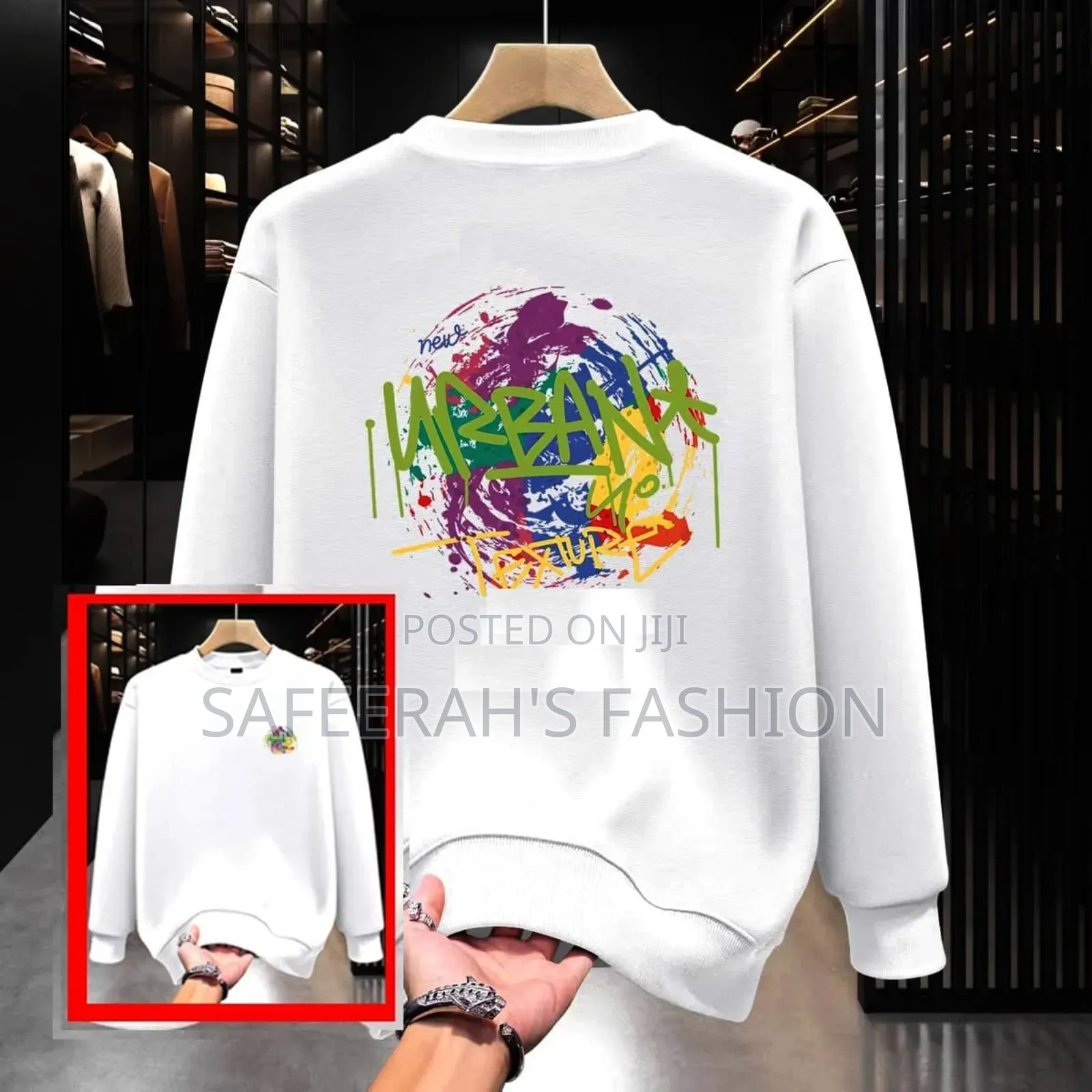 Cotton Sweatshirt For Men S