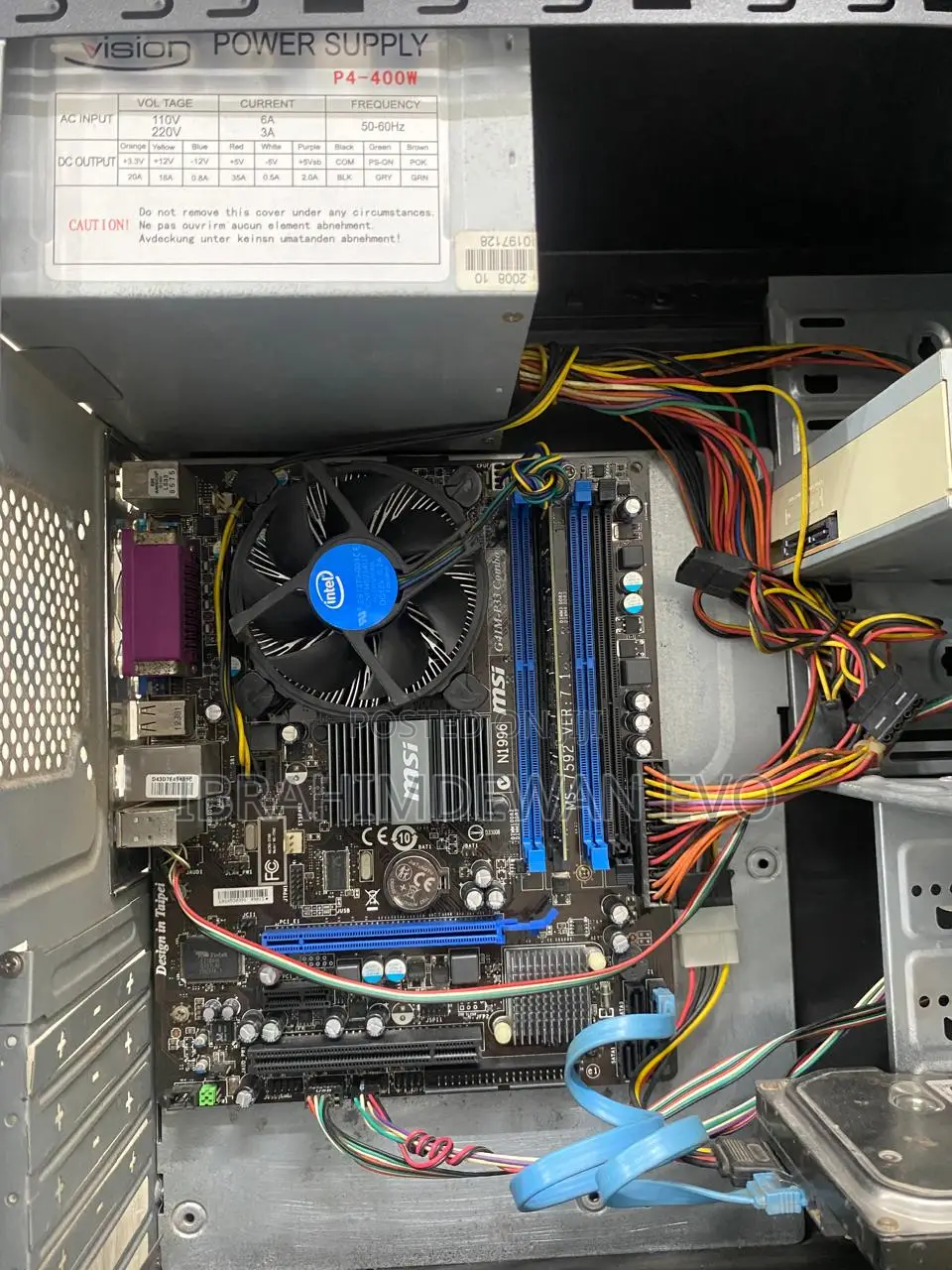 Desktop Computer MSI Vortex G65VR 7RD 4GB Intel Core 2 Duo HDD 160GB