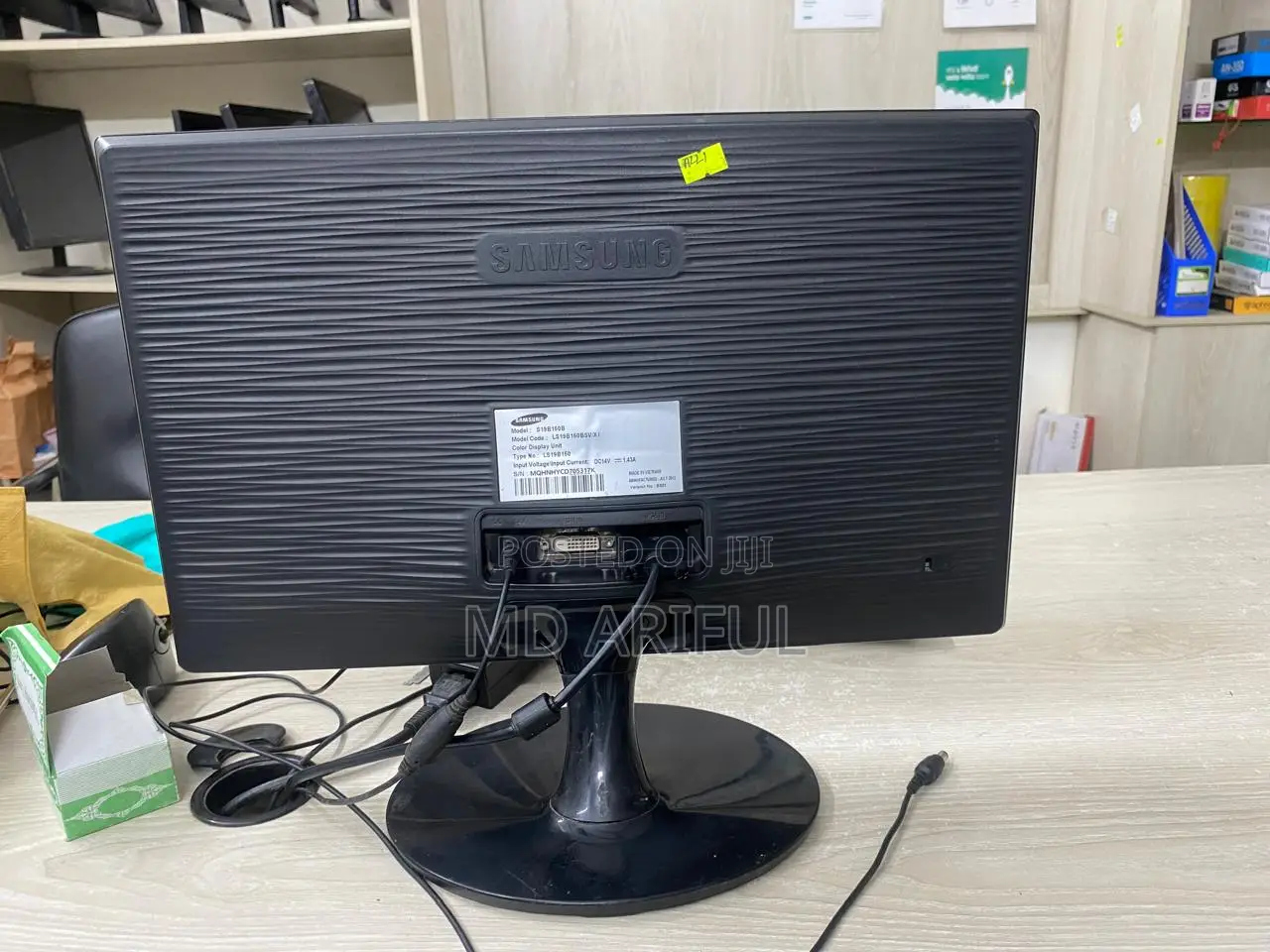 Samsung 19"Slim Led Full Fresh Monitor ( Original Brand_fixed Price