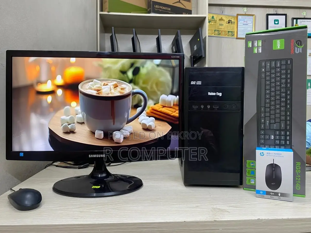 Desktop Computer 8GB Intel Core I3 SSD 256GB