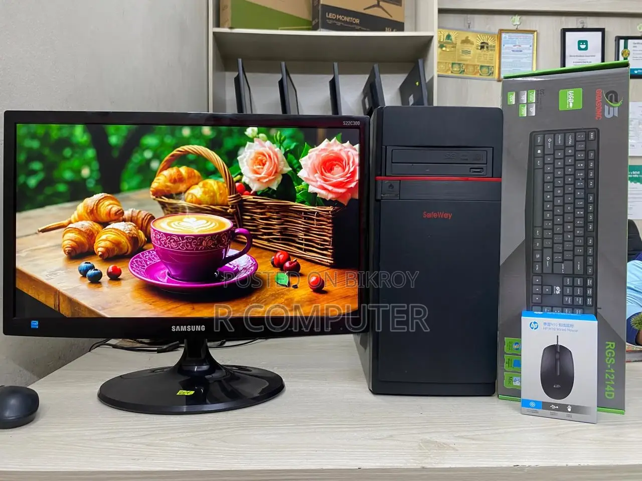 Desktop Computer 4GB Intel Core I5 SSD 128GB