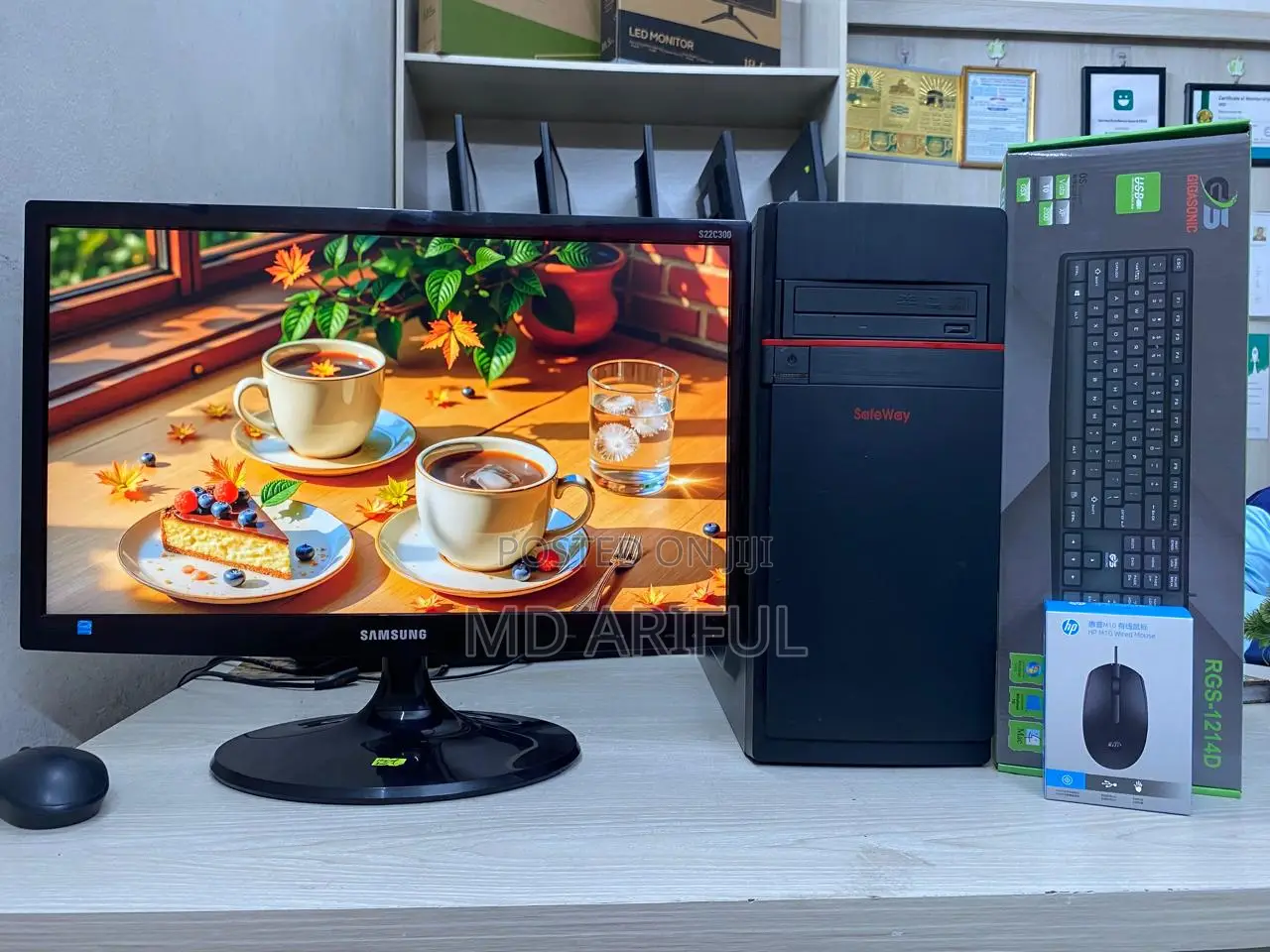 Desktop Computer 4GB Intel Core I5 SSD 128GB