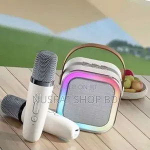 Photo - Wireless Portable Speaker With Microphone With 2 Mic Code : 12224