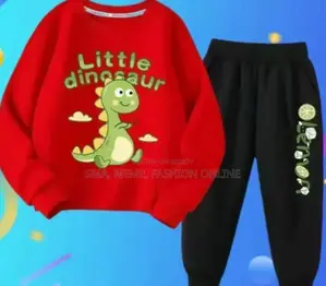 Kids Winter Sweatshirt and Trouser Set