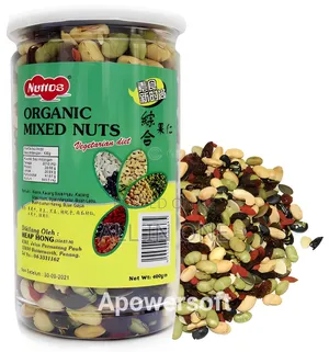 Nuttos Organic Mixed Nuts- 400gm- Malaysia