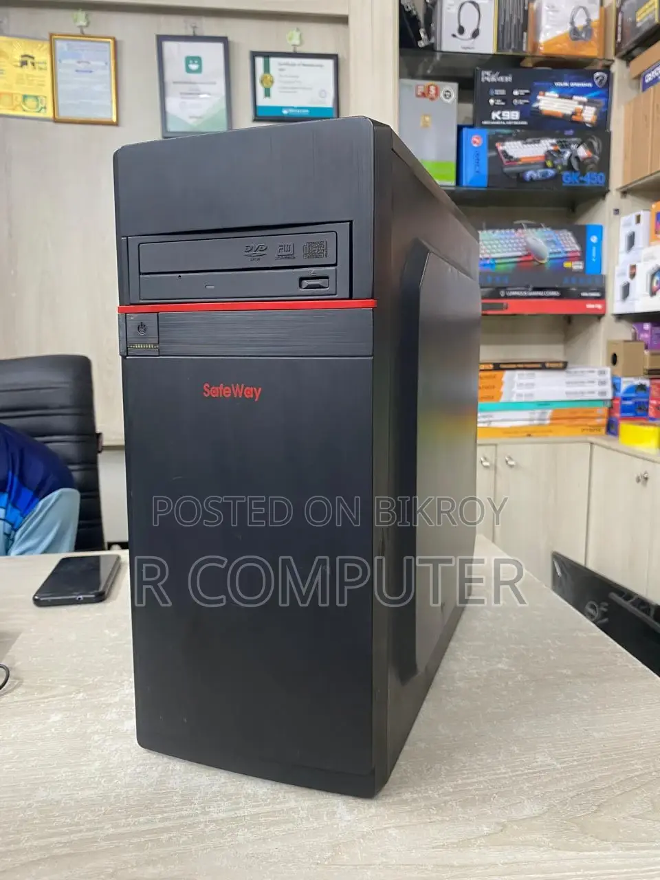 Desktop Pc Intel Core I5 (4th Gen)_ram 4gb SSD 120gb_asus-H*81