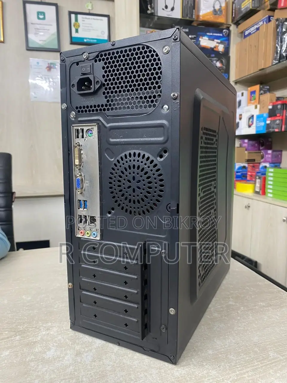 Desktop Pc Intel Core I5 (2nd Gen 2500 K Serise_ram 8gb 120gb SSD