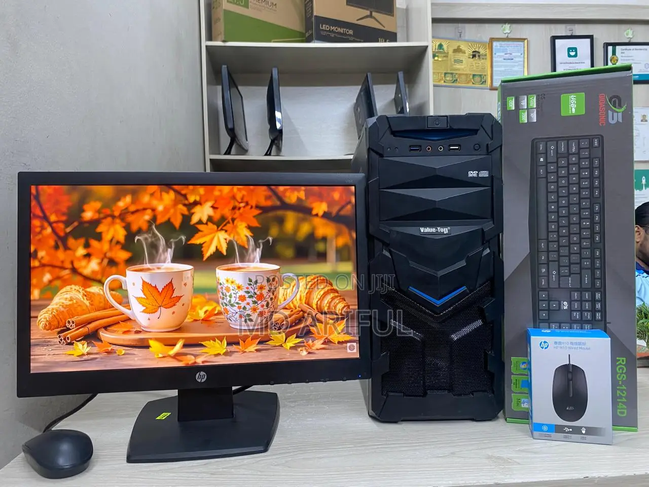 Desktop Computer 4GB Intel Core I3 SSD 512GB