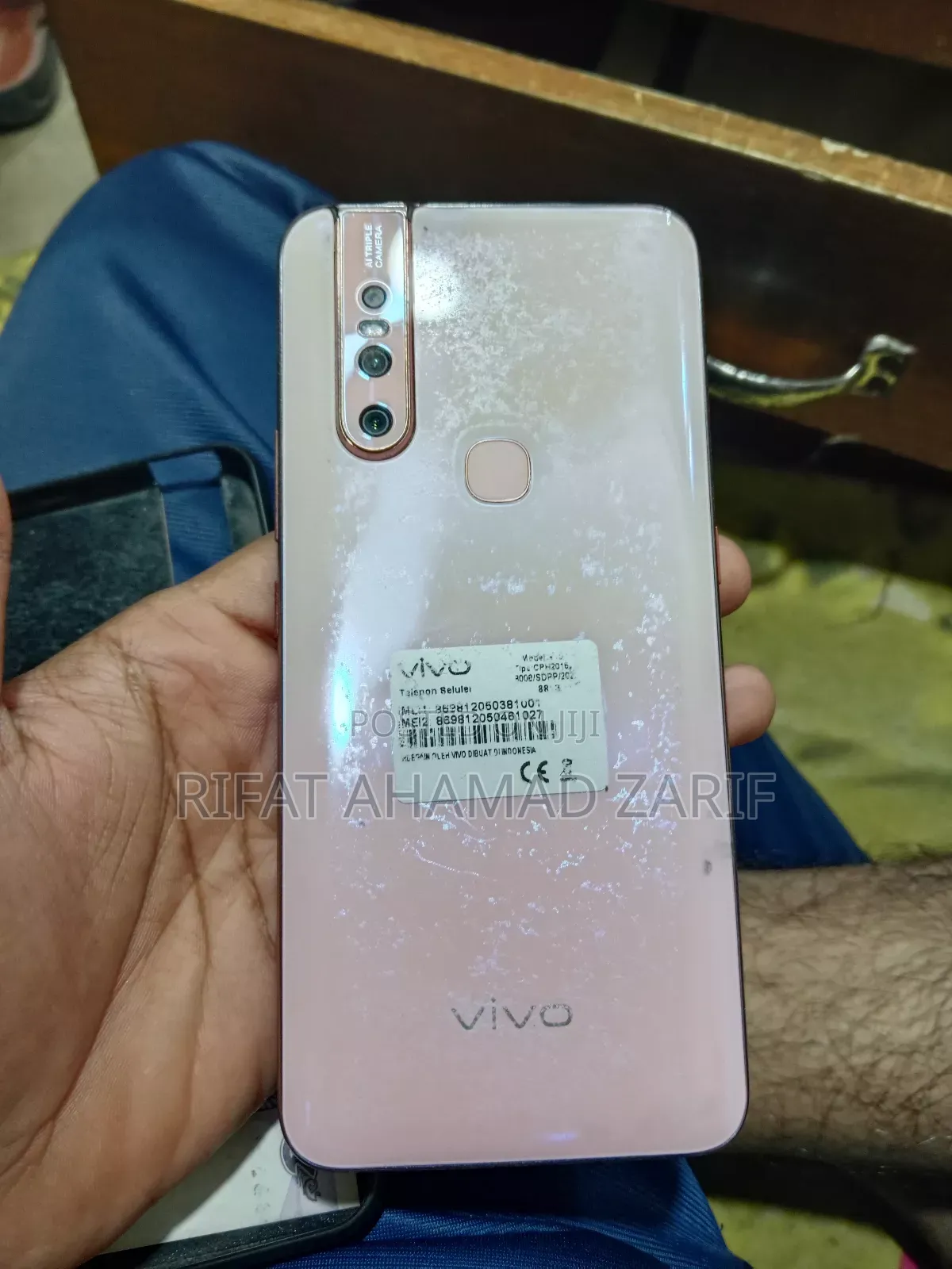 Vivo V15 256 GB Pink