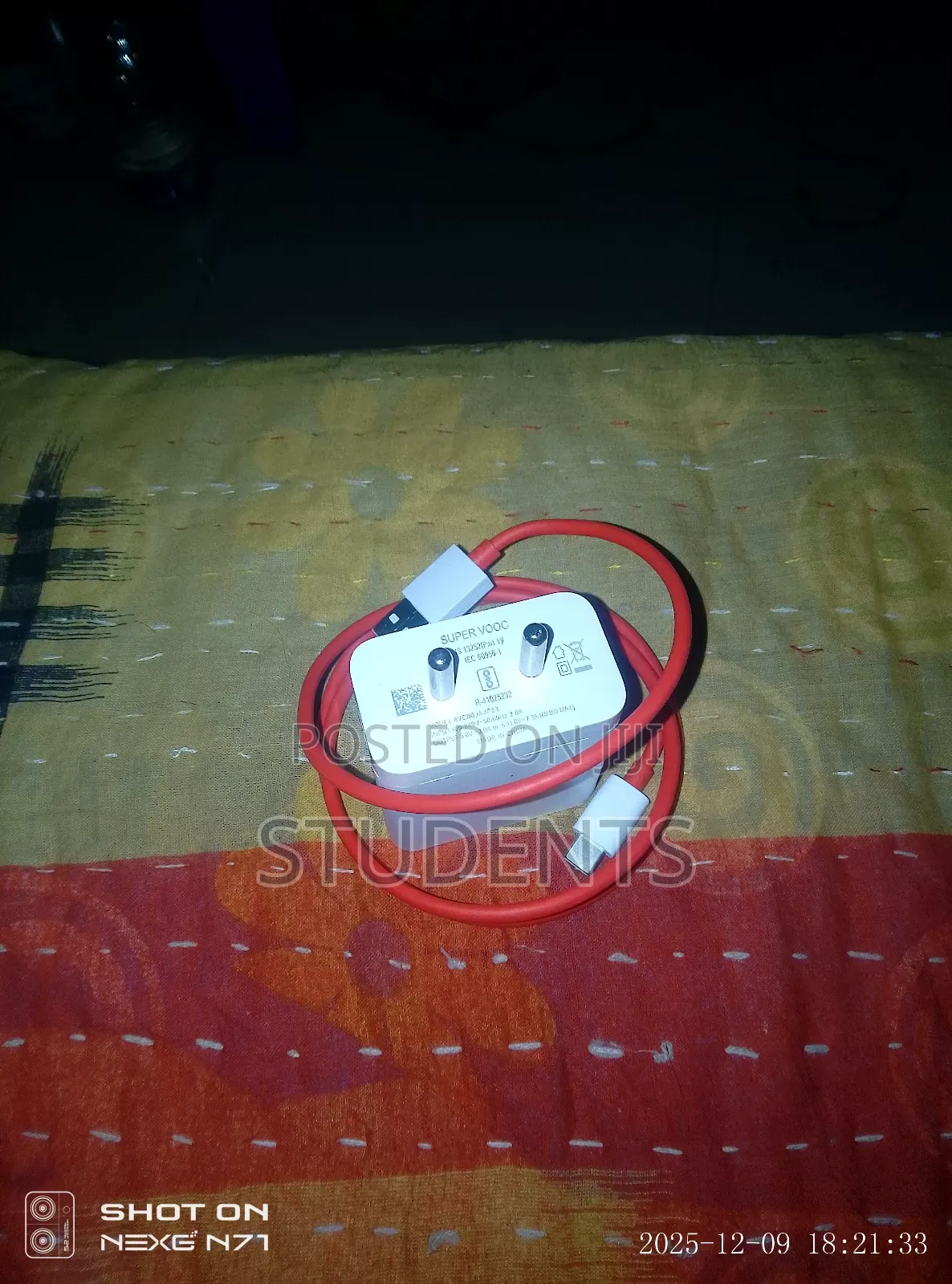 80w Super Vooc Charger for One Plus