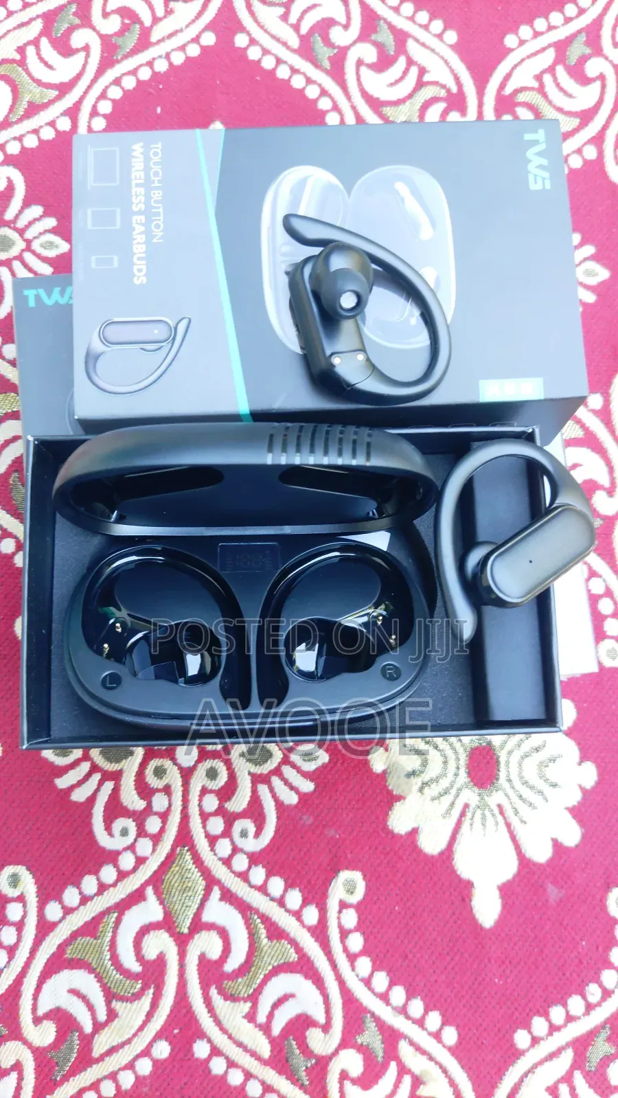 Waterproof Tws Bt 5.3 Hanging Ears Earhook Gym Sports Headphone